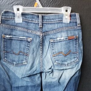 7 for all man kind jeans size 25